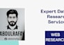 do professional internet research for any business
